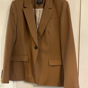 J.Crew Helena Blazer in Camel Brown